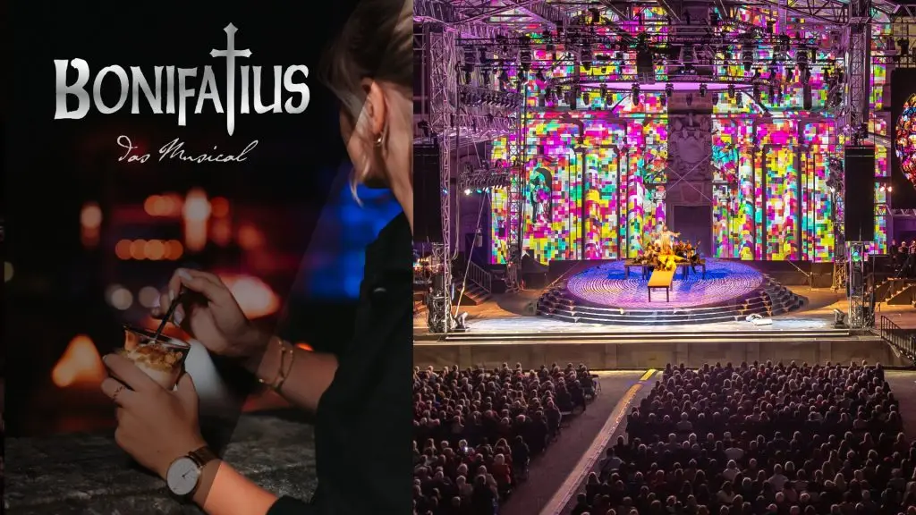 Vorschaubild für den Blogbeitrag zum OpenAir Bonifatius - das Musicals in Fulda am Domplatz 2024